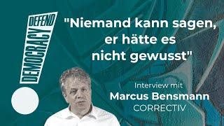 Niemand kann sagen, er hätte es nicht gewusst - Die Pläne der AfD. Interview mit Marcus Bensmann