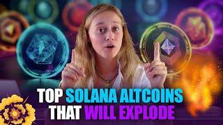 Top Solana Altcoins that will EXPLODE in the 2024 BULLRUN [LAST CHANCE BEFORE BITCOIN HALVING]