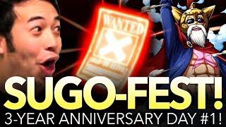 300-GEM 3 YEAR ANNIVERSARY SUGO-FEST! [DAY 1] CRAZY REACTIONS! (One Piece Treasure Cruise - Global)