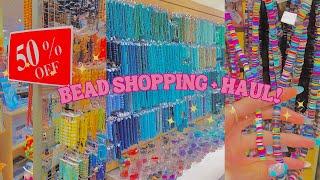 BEAD SHOPPING for my BRACELET BUSINESS ️