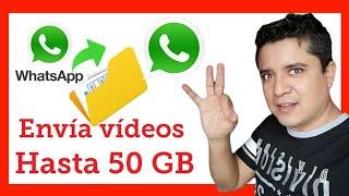 ️COMO ENVIAR VÍDEOS PESADOS POR WHATSAPP COMPLETOS y sin perder calidad, Enviar videos por gmail