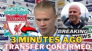 " SHOCKING BREAKING NEWS! Liverpool Fans Stunned: Erling Haaland Transfer BOMBSHELL!"