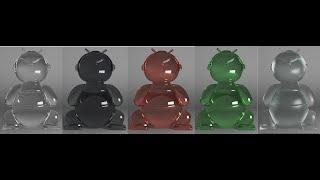 طريقه عمل ماتريال الزجاج على الماكسglass material in 3ds max vray