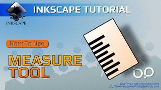 How To Use THE MEASURE TOOL In INKSCAPE