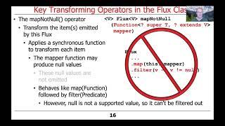 Key Transforming Operators in the Flux Class (Part 1)