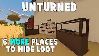 Unturned | 6 MORE Secret Locations To Hide Loot (All Maps)