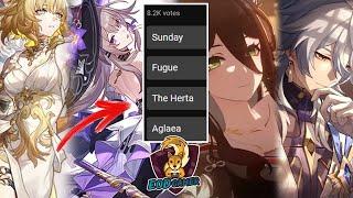 Why Community’s Top Pick is Surprising - Aglaea vs 5* Herta vs Sunday vs Fugue in Honkai Star Rail