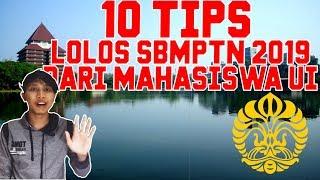 10 TIPS SBMPTN 2019 DARI MAHASIWA UI - AUTO LOLOS 99% | #TipsAnakUI