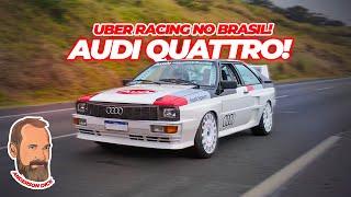 Audi Quattro, icon of the Group B Rally on the streets of São Paulo!