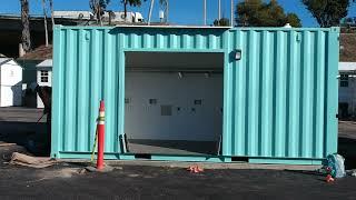 How We Install A Custom Shipping Container in Los Angeles