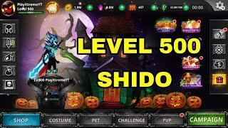 Stickman Legends Level 500 Shido Insane Gameplay