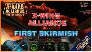 Battle above the clouds of the gas giant Yavin - the first skirmish in 2024 - X-Wing Alliance