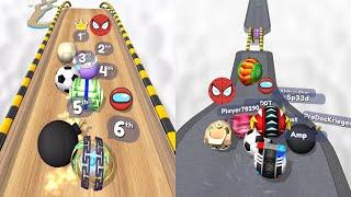 Going Balls | Funny Race 10 Vs Epic Race All Levels Gameplay Android,iOS