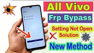 All Vivo FRP Bypass Android 14  New Solution 2025  All Vivo Frp Unlock Without Pc