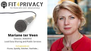 Creating Trust Through Data Sovereignty with Mariane ter Veen  - The FIT4PRIVACY Podcast E046