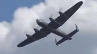 Lancaster, Mosquito & Spitfire - Oshkosh 2015 - Thursday