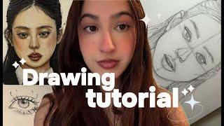 Drawing Tutorial & Sketchbook Tour! 