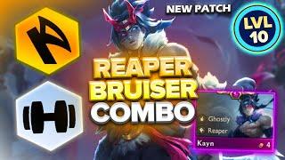 *NEW META* 4 REAPER 4 BRUISER COMP IS INSANE!!! | Teamfight Tactics Set 11 Ranked