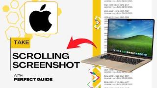 How To Take A Scrolling Screenshot On Mac OS | Easy Way