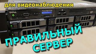 Сервер под видеонаблюдение, настройка, удаленное управление iDRAC/iLo/IMM (IPMI) Dell PowerEdge R720