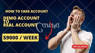 How to convert binomo demo account to real account || Fake account of binomo || #binomotradinghindi