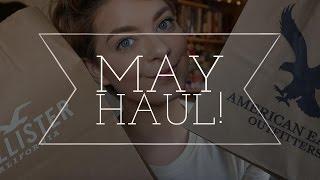 AMERICAN EAGLE, HOLLISTER AND BRANDY MELVILLE TRY ON HAUL!