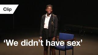 'We didn't have sex' Michaela Coel's HILARIOUS Chewing Gum Dreams | National Theatre at Home
