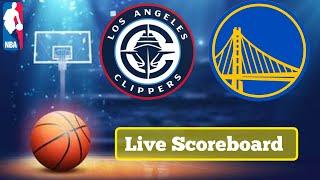 NBA   Los Angeles Clippers vs Golden State Warriors Live Scoreboard