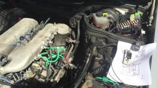 Mercedes 350SDL Electric Fan modification