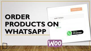 How to Receive WooCommerce Order Notification on WhatsApp