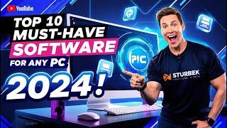 "Top 10 Must-Have Software for Your PC in 2024 | Boost Performance & Productivity!"