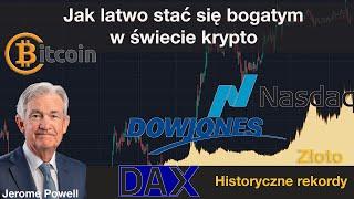 Jak latwo stać się bogatym, krypto milioner, BTC, ETH