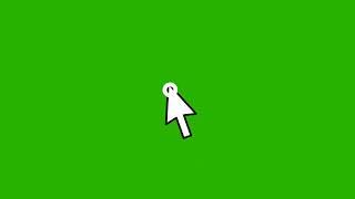 Arrow Cursor Animation | Green Screen Computer Mouse