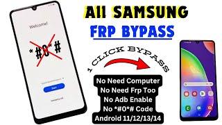 New Method All Samsung FRP Bypass/Unlock 2024 All Android 11/12/13/14 1 Click Google Account Remove