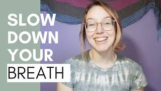 Reduce Stress with Your Breath | Benefits of Slowing Down Your Breath | Sharing Calm