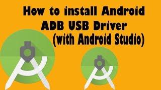 How to install Android ADB USB Driver with Android Studio english by Easy Tut 4 U