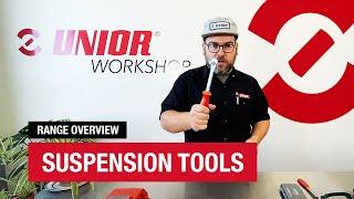 Unior Bicycle Suspension Tools | RANGE OVERVIEW