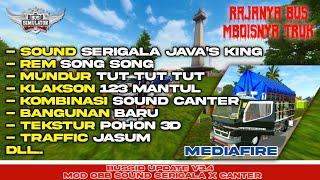 JAVA'S KING X CANTER MOD OBB BUSSID V3.4 REM SUONG SUONG SUPPORT MOD || SOUND TRAFFIC ETS2 || BUSSID