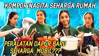 NAGITA BELANJA PERALATAN DAPUR BARU HARGANYA BIKIN MERINDING!! SIAP MASAK DI RUMAH BARU