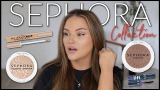 TRYING NEW SEPHORA COLLECTION MAKEUP! WOW!