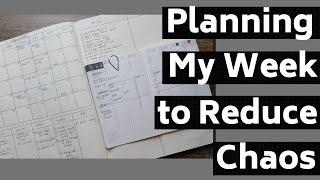 Planning My Week to Reduce Chaos | Functional Planning | Pen Only