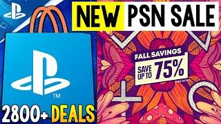 GIGANTIC NEW PSN SALE LIVE NOW! PSN Fall Savings Sale 2800+ Deals (NEW PlayStation Deals 2024)