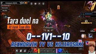 DevilzMU : Duel REXNORVIN TV VS KojiroSaki @rexnorvinTV