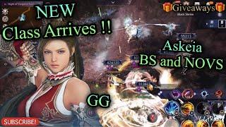 Black Desert Mobile The New Class Askeia BS and NOVS showcase, New Meta with Bugs ?, Giveaways, GG