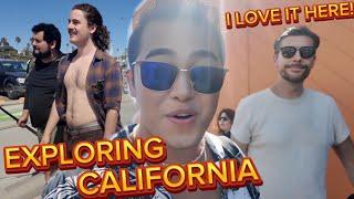 CALIFORNIA IS THE LAND OF HANDSOME MEN! EXPLORING MALIBU AND STA MONICA