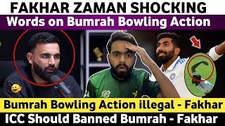 Fakhar Zaman Shocking Words on Jasprit Bumrah Bowling Action | Pak Media on India | Ind Vs Aus MCG |