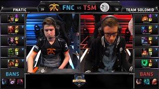 Fnatic vs TSM (Team Solomid) MSI Group Stage | Day 1 Mid Season Invitational 2015 | FNC vs TSM 60FPS