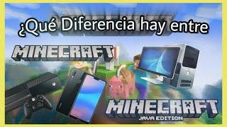 ¿Qué es Minecraft Bedrock y Minecraft Java?