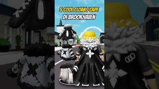 5 COOL CAPE/CLOAK di brookhaven (ID codes) #shorts