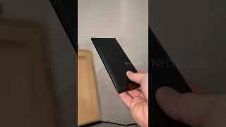 Nomad Magnetic Leather Back Rustic Brown iPhone 16 Pro Unboxing #shorts